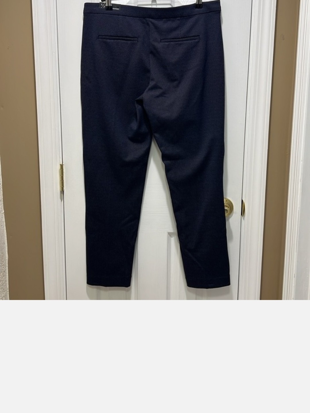 Liverpool Pull On Trouser - Navy Blue & White Size 14 / 32